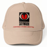 skywarn large, CERTIFIED STORM SPOTTER hats