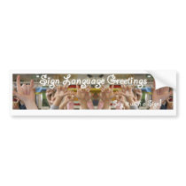 SL Greetings Bumper Sticker bumper stickers by SLGreetings SL Greetings Bumper Sticker bumper stickers