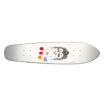 SL happy man Custom Skate Board