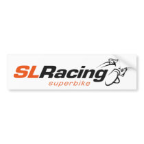 SL Racing Bumper Sticker bumper stickers