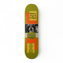 Slackers, Kings & Hooligans Gas Mask Skateboards