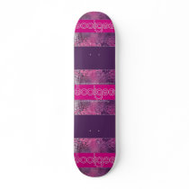 Slackers, Kings & Hooligans Purple Wave Skate Board Deck