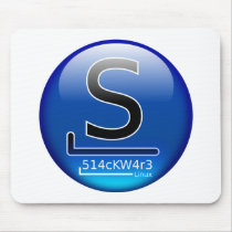 Slackware hacker mousepads