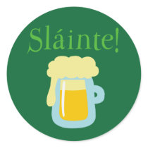 Sláinte Beer stickers