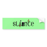 Slainte Gaelic Bumper Sticker