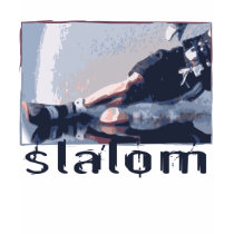 Slalom Waterskier t-shirts