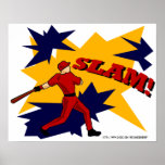 SLAM BASEBALL POSTER