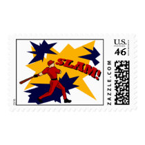 SLAM BASEBALL STAMP