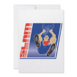 slam basketball design custom invitations