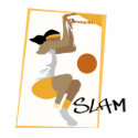 Slam basketball shirt