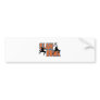 slam dunk basketball design bumper sticker