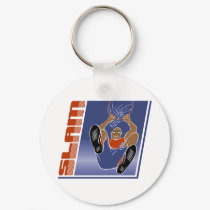 Slam Dunk Basketball keychains by sports_tshirts Slam Dunk Basketball keychains