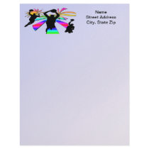 Slam Dunk Basketball Letterhead