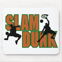 Slam Dunk Basketball mousepads