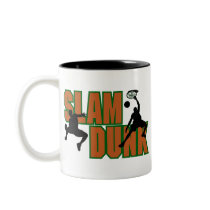Slam Dunk Basketball mugs