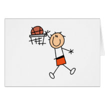 Slam Dunk Basketball Orange T-shirts and Gifts cards