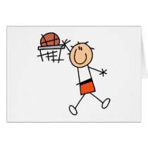 Slam Dunk Basketball Orange T-shirts and Gifts cards