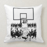 Slam Dunk Basketball Pillow