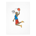 slam dunk basketball player personalized announcement