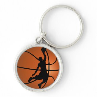 Slam Dunk Basketball Player keychain