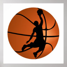 Slam Dunk Basketball Player Posters