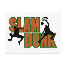 Slam Dunk Basketball postcards by sports_tshirts Slam Dunk Basketball postcards