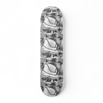 SLAM DUNK BBALL CHROME SKATEBOARD