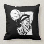 Slam Dunk - Black and White Pillow