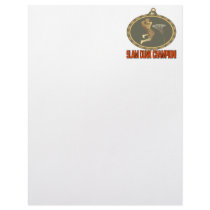Slam Dunk Champion Letterhead Template