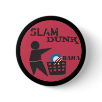 Slam Dunk Obama Pins
