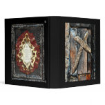 Slanted Cross 3 Ring Binders