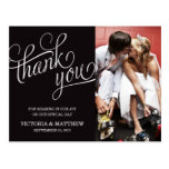 SLANTED | WEDDING THANK YOU POST CARD
