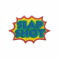 Slap Shot embroidered shirts by ZazzleEmbroidery Slap Shot embroidered shirts