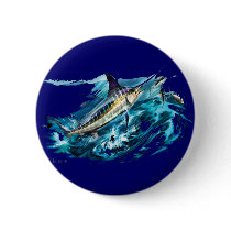 Slashing the Ocean-Feeding Marlin by FishTs.com buttons by FishTsdotcom Slashing the Ocean-Feeding Marlin by FishTs.com buttons