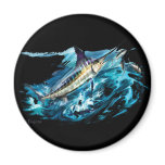 Slashing the Ocean-Feeding Marlin by FishTs.com