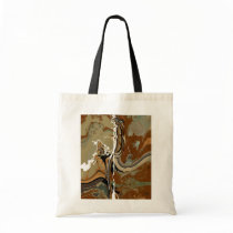 Slate - Abstract Art Tote Bag
