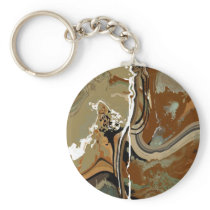 Slate - Abstract Art Keychains