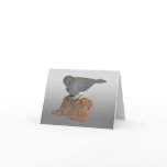 Slate-Gray Junco Woodcarving Note Card