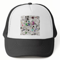 slate mosaic path hats