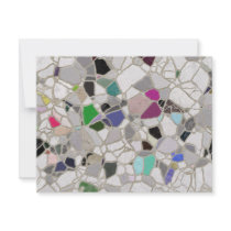 slate mosaic path invitations