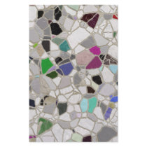 slate mosaic path custom stationery