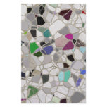 slate mosaic path custom stationery
