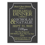 Slate Sign Board Rehearsal Dinner Announcement