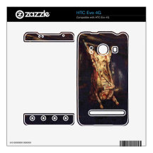 Slaughtered Ox by Rembrandt Harmenszoon van Rijn HTC Evo 4G Skins