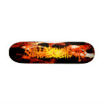 Slaughtered Remains-Skulls & Logo Mini Skateboard