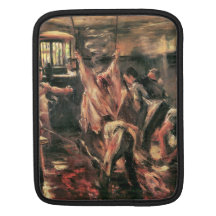Slaughterhouse by Lovis Corinth Sleeves For iPads