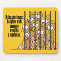 Slaughterhouses - Vegetarian, Vegan Mousepad