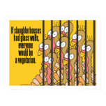 Slaughterhouses - Vegetarian, Vegan Poster