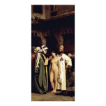 Slave Market, The Slave Market By Gérôme Jean-Léon Rack Card