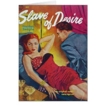 slave of desire sexy pulp fiction cover cards by ChickenBoy slave of desire sexy pulp fiction cover cards